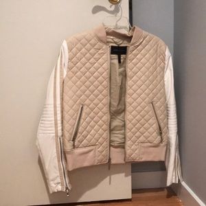BCBG leather jacket